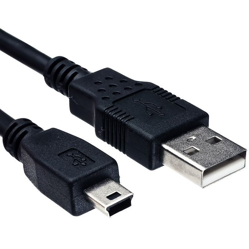 Câble de chargement USB-A mâle vers mini USB (1 m) Câble de chargement USB-A mâle vers mini USB (1 m)